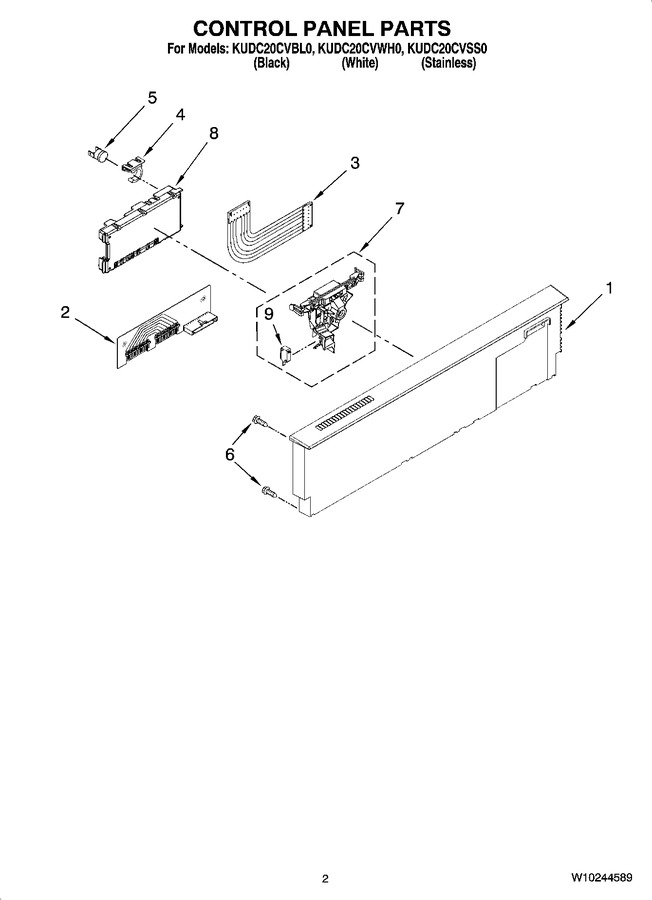 Diagram for KUDC20CVWH0