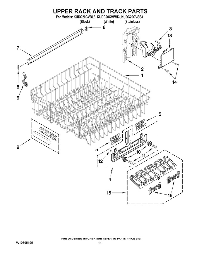 Diagram for KUDC20CVWH3