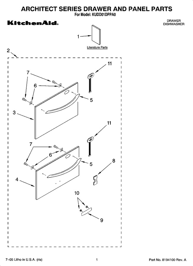 Diagram for KUDD01DPPA0