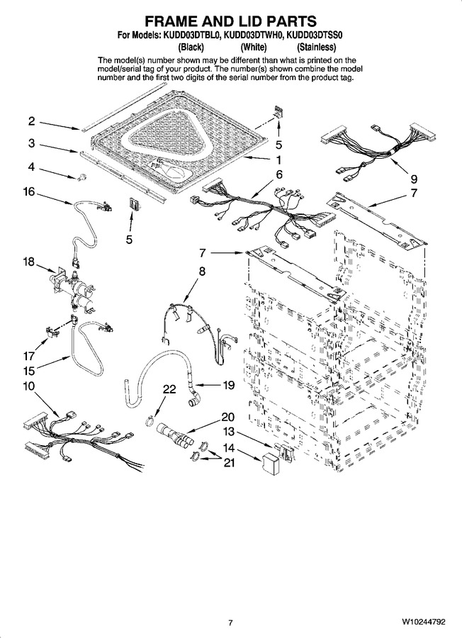 Diagram for KUDD03DTWH0