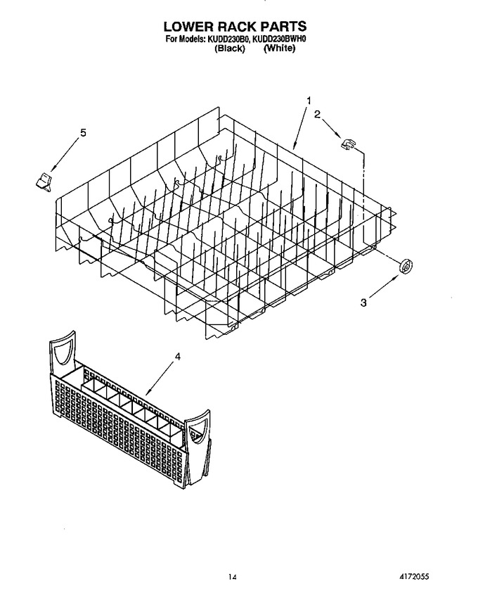 Diagram for KUDD230BWH0