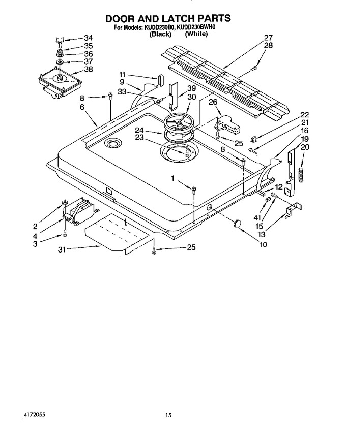 Diagram for KUDD230BWH0