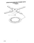 Diagram for 05 - Lower Washarm And Strainer
