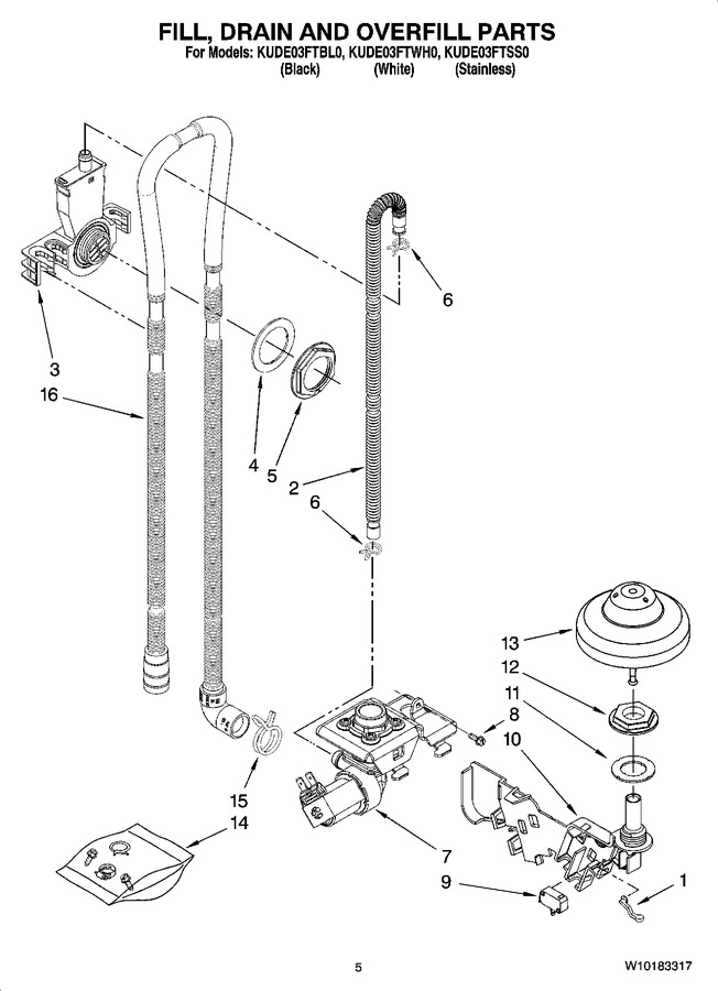 Diagram for KUDE03FTBL0