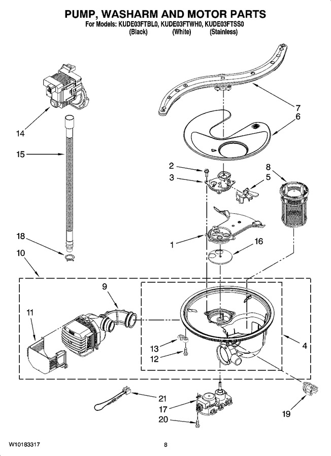 Diagram for KUDE03FTBL0