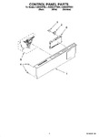 Diagram for 02 - Control Panel Parts