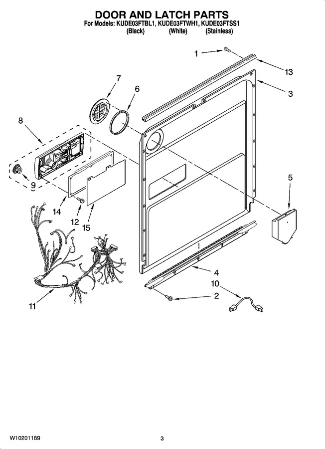 Diagram for KUDE03FTWH1