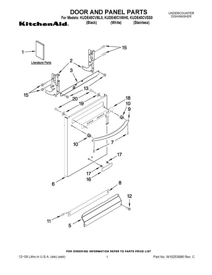 Diagram for KUDE40CVBL0