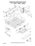 Diagram for 09 - Upper Rack And Track Parts