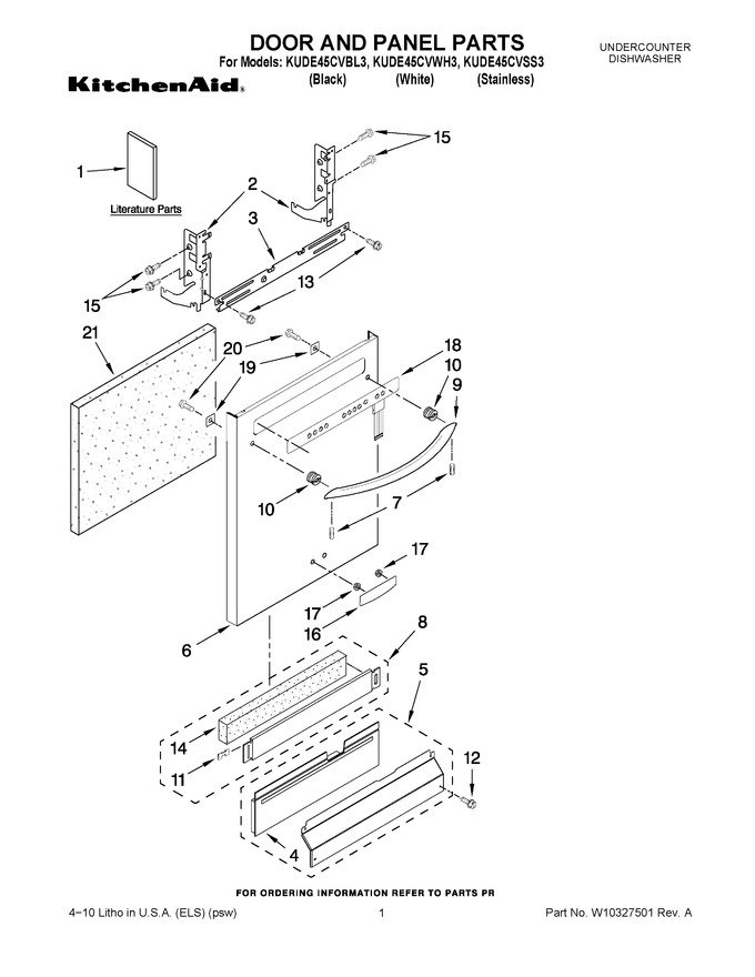 Diagram for KUDE45CVBL3