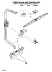 Diagram for 07 - Upper Wash And Rinse Parts