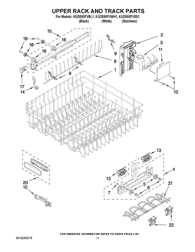 Diagram for KUDE60FVWH1