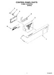 Diagram for 02 - Control Panel Parts