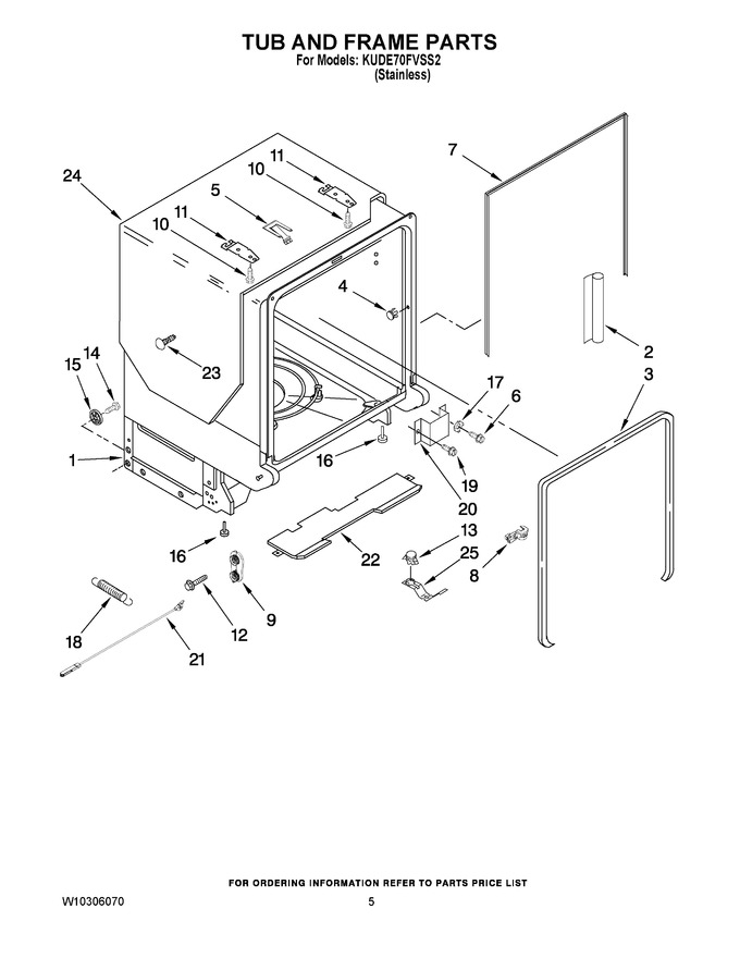 Diagram for KUDE70FVSS2