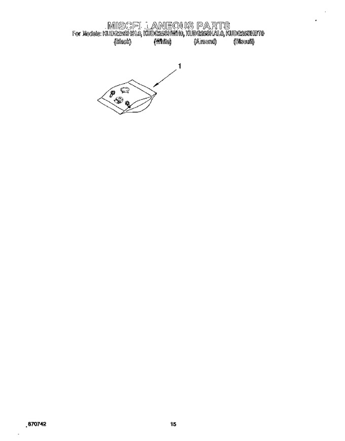 Diagram for KUDG25SHAL0