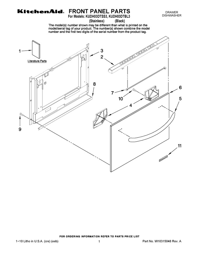 Diagram for KUDH03DTBL3