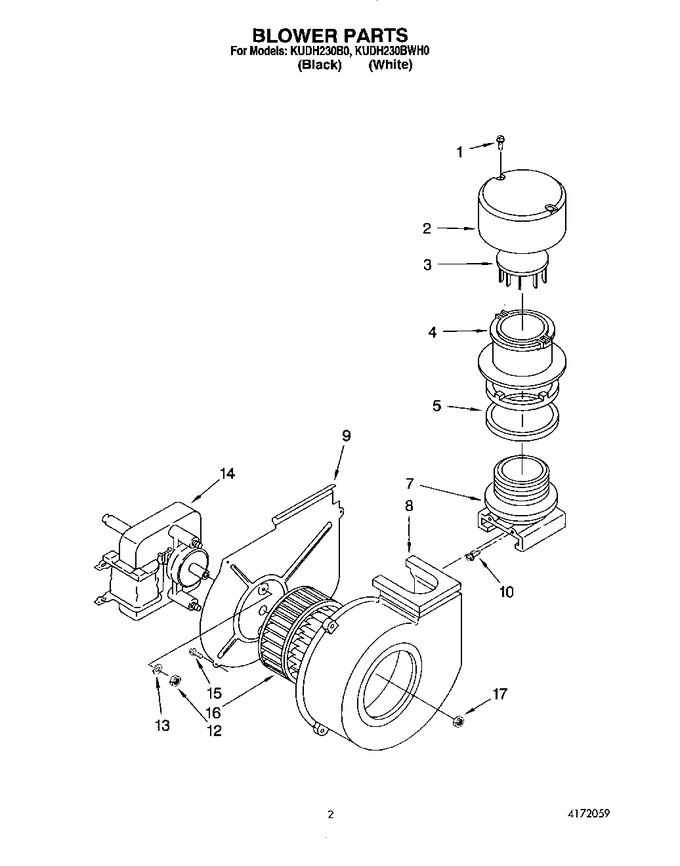 Diagram for KUDH230B0