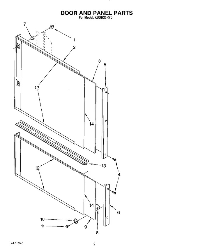 Diagram for KUDH23HY0