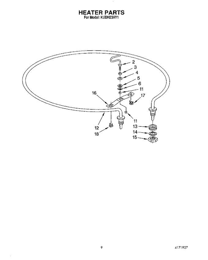 Diagram for KUDH23HY1