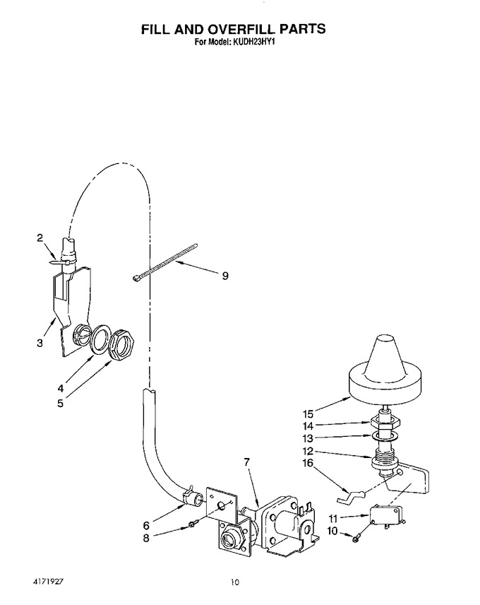 Diagram for KUDH23HY1