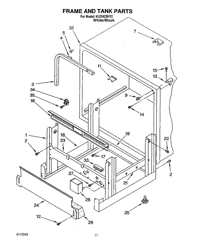 Diagram for KUDH23HY2