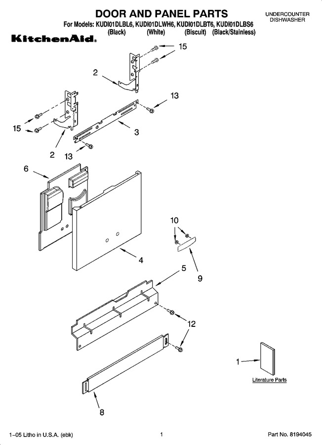 Diagram for KUDI01DLWH6