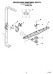 Diagram for 10 - Upper Wash And Rinse Parts