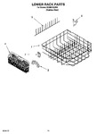 Diagram for 11 - Lower Rack Parts, Optional Parts (not Included)