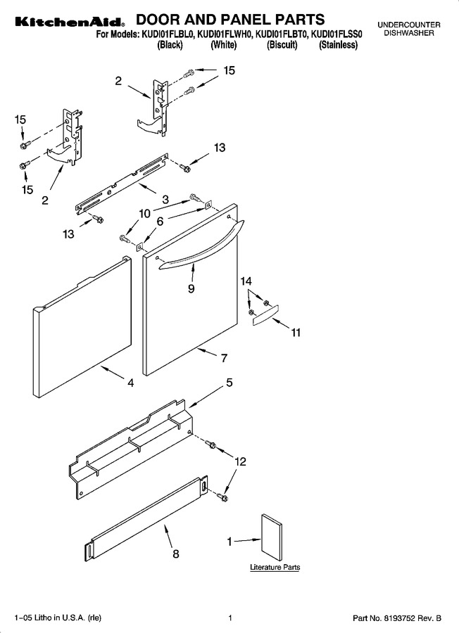 Diagram for KUDI01FLBL0