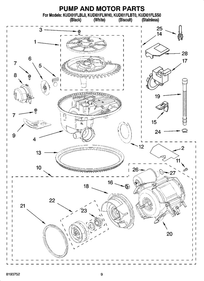 Diagram for KUDI01FLBL0