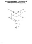 Diagram for 04 - Lower Washarm And Strainer Parts