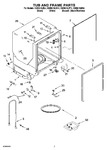 Diagram for 07 - Tub And Frame Parts