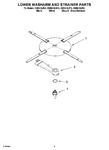 Diagram for 04 - Lower Washarm And Strainer Parts
