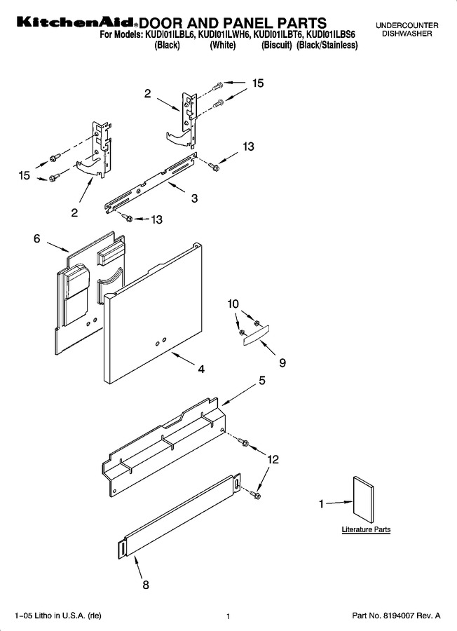Diagram for KUDI01ILBL6