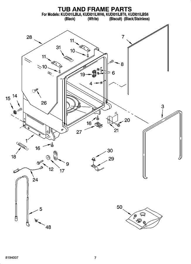 Diagram for KUDI01ILBL6