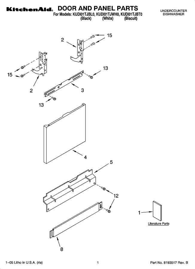 Diagram for KUDI01TJBL0
