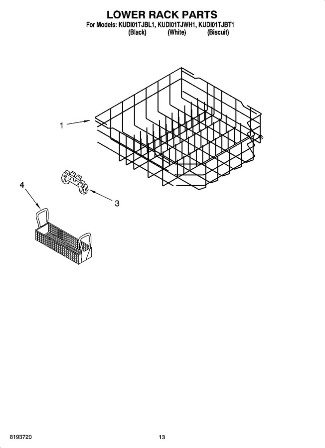 Diagram for KUDI01TJBL1
