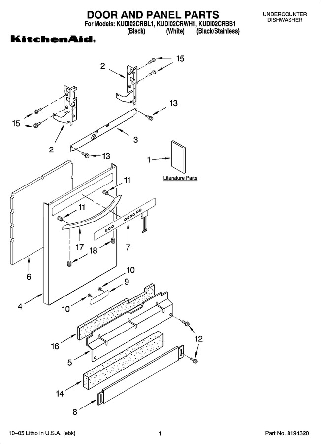 Diagram for KUDI02CRWH1
