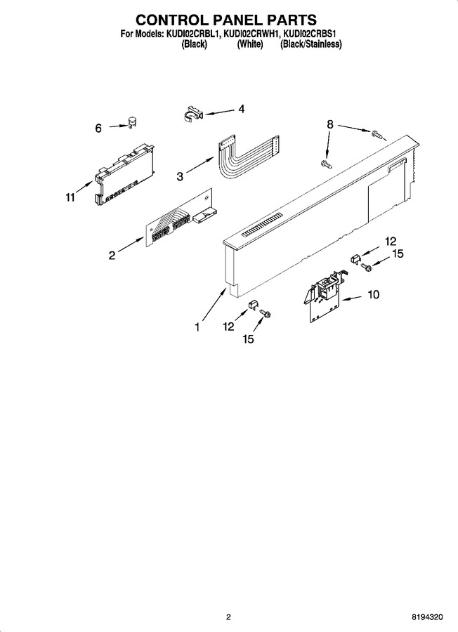 Diagram for KUDI02CRBL1