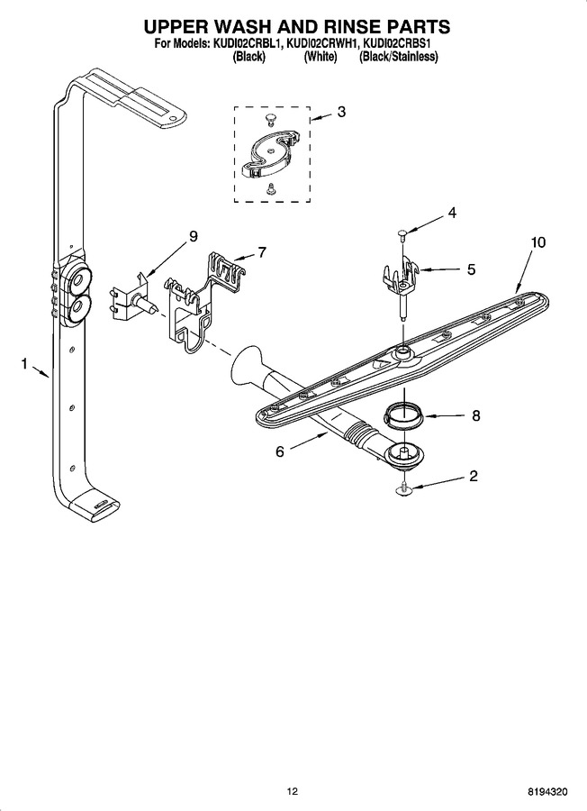 Diagram for KUDI02CRWH1