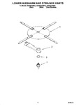 Diagram for 04 - Lower Washarm And Strainer Parts