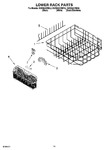 Diagram for 11 - Lower Rack Parts, Optional Parts (not Included)