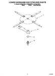 Diagram for 04 - Lower Washarm And Strainer Parts
