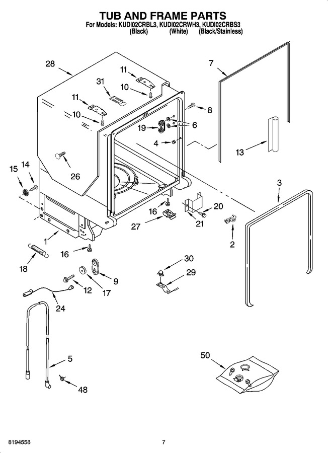 Diagram for KUDI02CRWH3