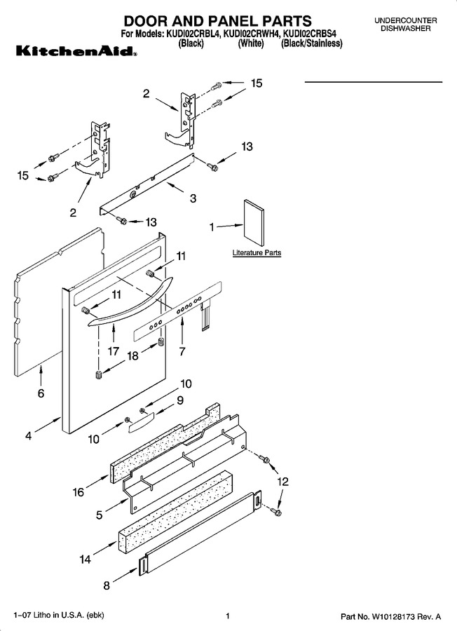 Diagram for KUDI02CRWH4