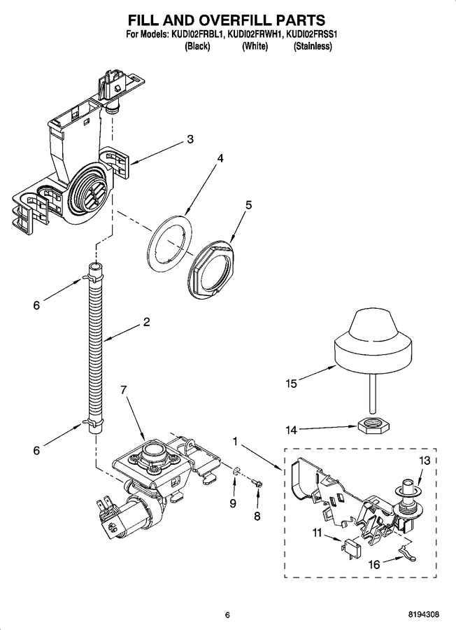 Diagram for KUDI02FRWH1