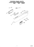 Diagram for 02 - Control Panel Parts