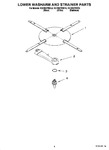 Diagram for 04 - Lower Washarm And Strainer Parts