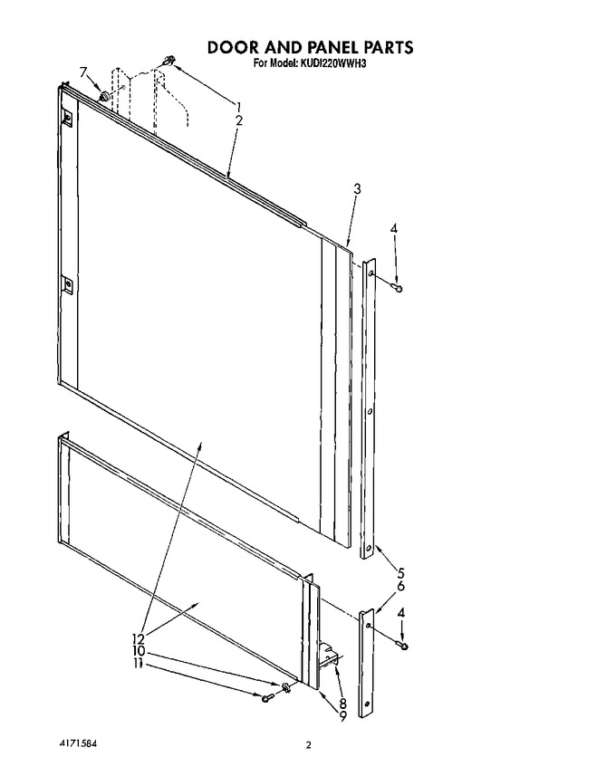 Diagram for KUDI220WWH3