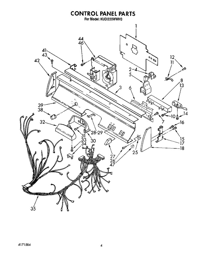 Diagram for KUDI220WWH3